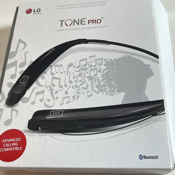 LG Tone Pro premium wireless stereo headset. In Box - Picture 3 of 3